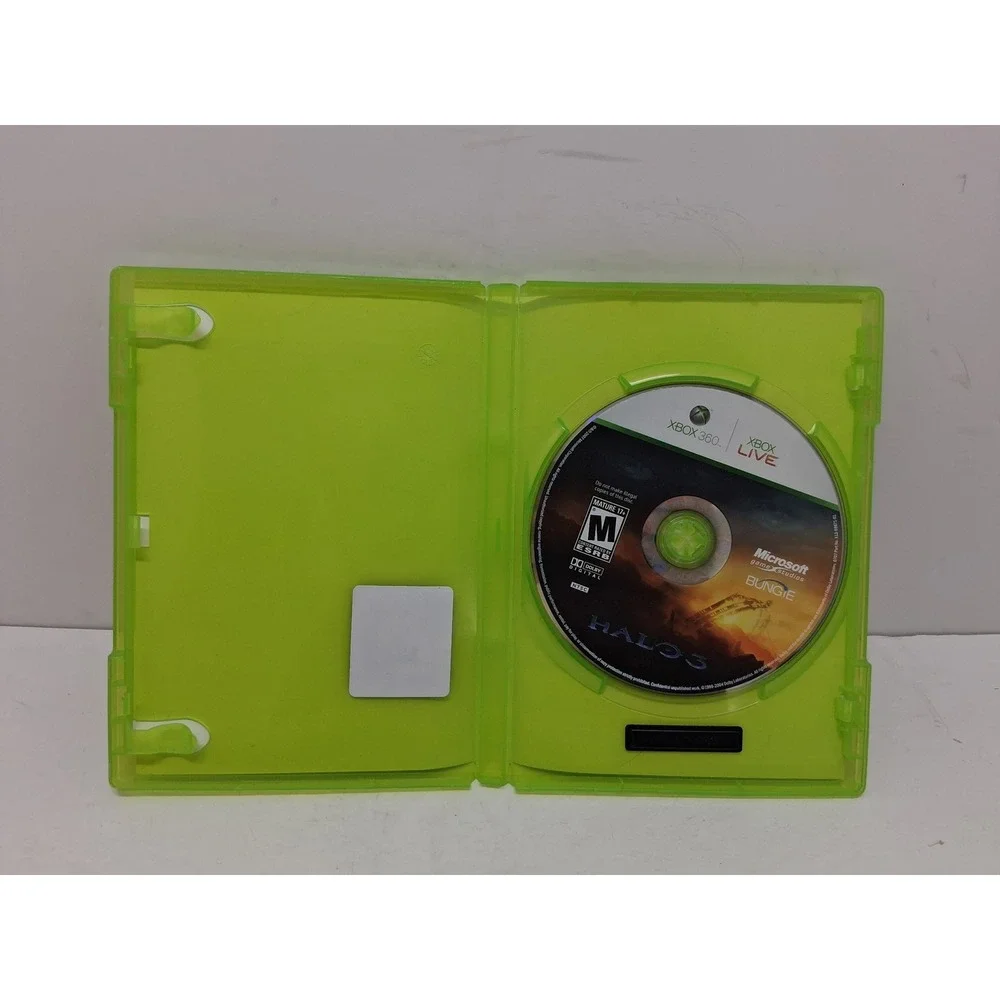 Halo 3 Xbox 360 Video Game Microsoft Bungie Sci-Fi FPS Disc and Case